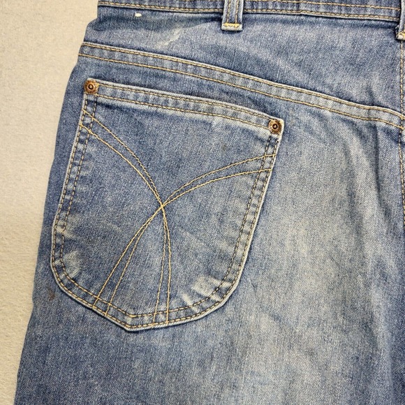 Vintage Levis Mens Jeans Orange Tab Made In USA 35x28 Tag (38x29) Medium Wash - Picture 15 of 16